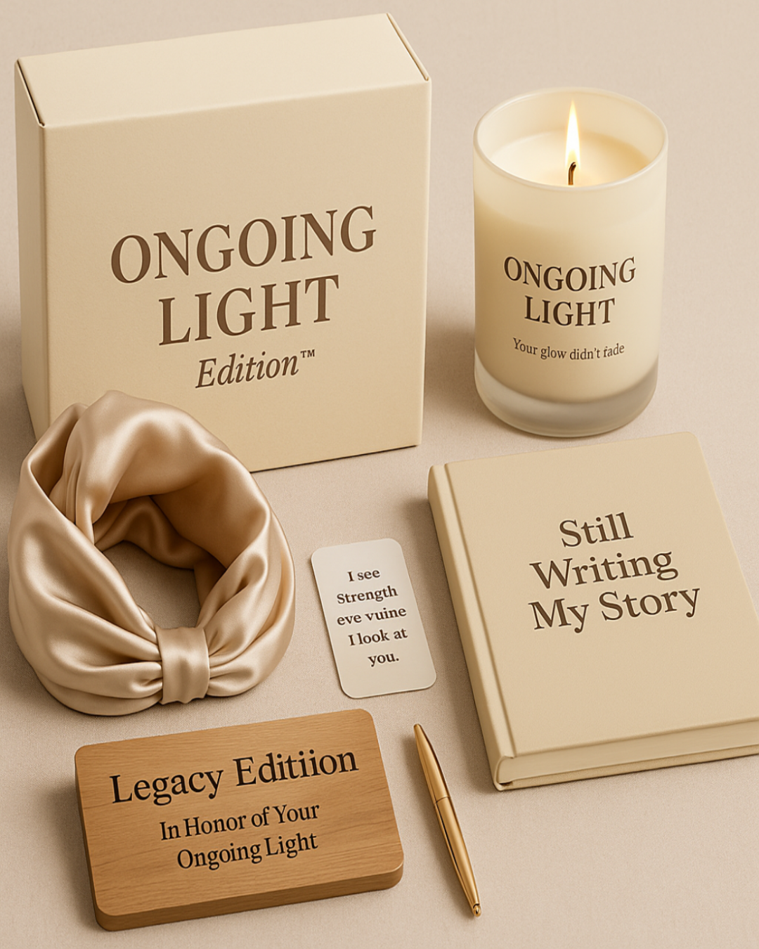 “Ongoing Light™ Wellness Gift Box – A Comfort Kit for Healing, Legacy, and Strength”