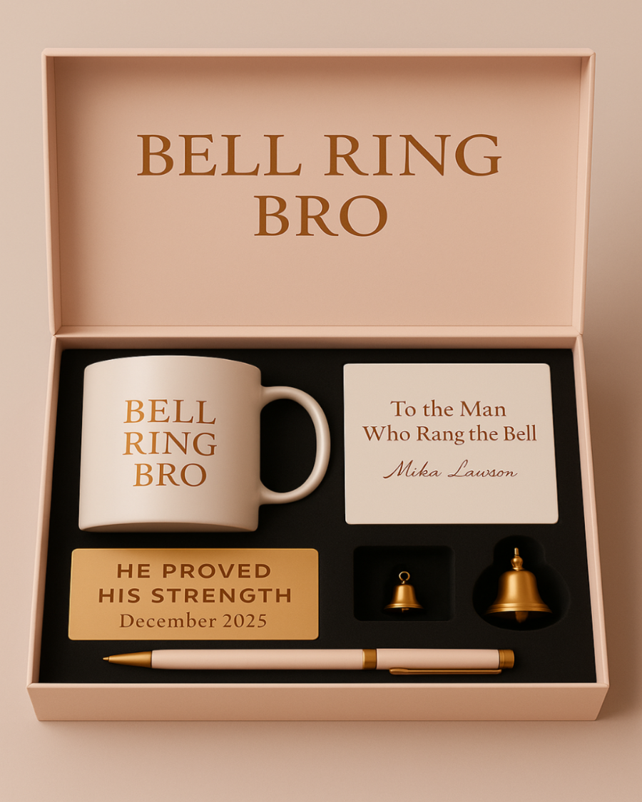 Bell Ring Bro™ Survivor Gift Set – Honor His Strength, Celebrate His Victory