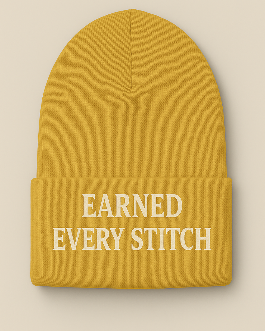 Crown Beanie- Earned Every Stich