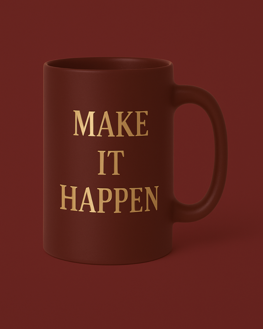 Voice Mug- Make It Happen